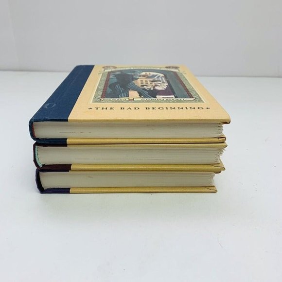 A Series of Unfortunate Events Lot Of 3 Books Hardback Series 1 2 and 4 - Picture 5 of 7